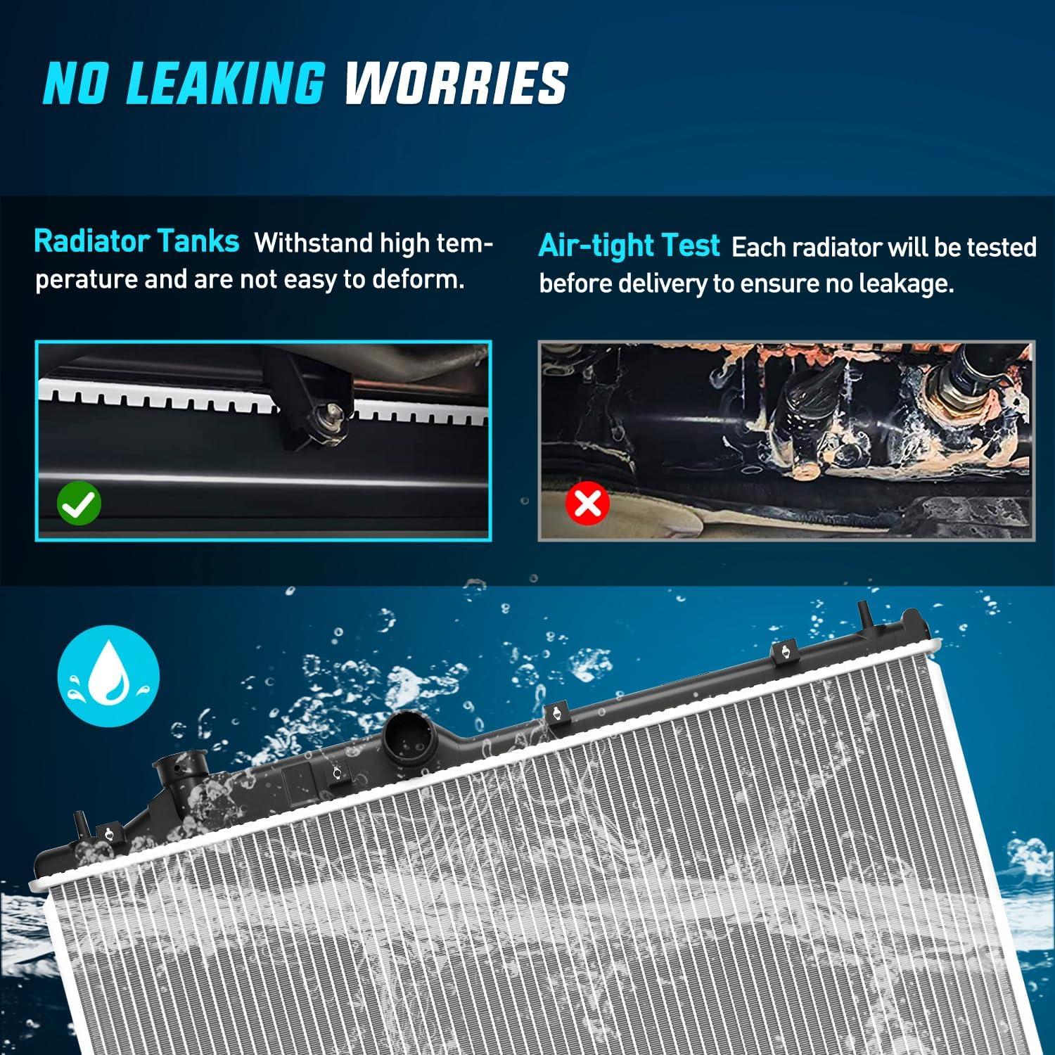 imageNilight Radiator for Subaru Forester 2009 2010 2011 2012 2013Crosstrek 20162017 Impreza 20082011 Legacy 20052010 Outback 20052009 H4 20L 25L Automatic Trans