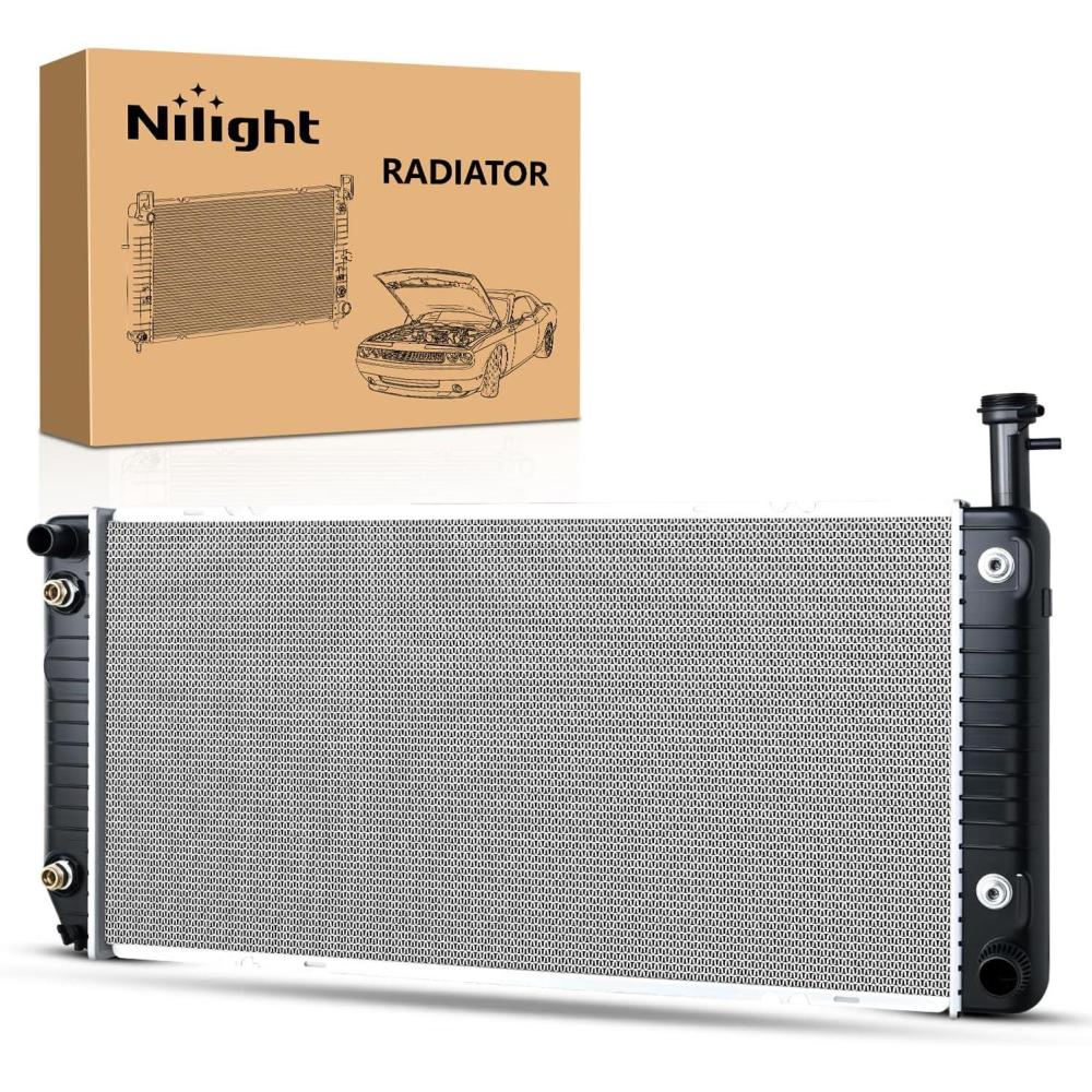 imageNilight Radiator for Chevrolet Express 2500 3500 GMC Savana 3500 2500 48L 60L V 2004 2005 2006 2007 2008 2009 2010 2011 2012 2013 2014 2015 2016 2017 2018