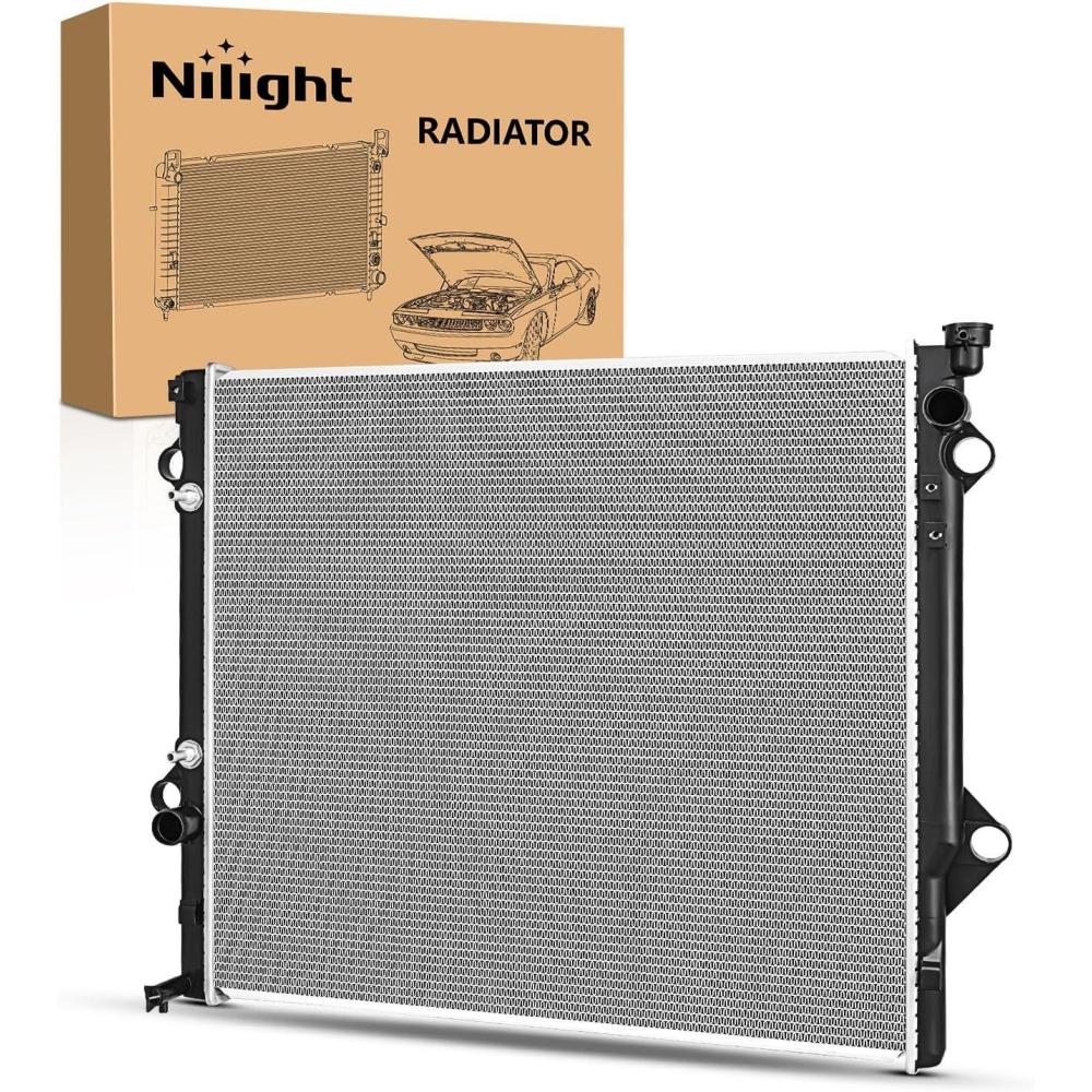 imageNilight Radiator for Toyota 4Runner 2003 2004 2005 2006 2007 2008 2009 FJ Cruiser V6 40L 2007 2008 2009 2010 2011 2012 2013 2014 with Transmission Oil Cooler Replace 1640031461