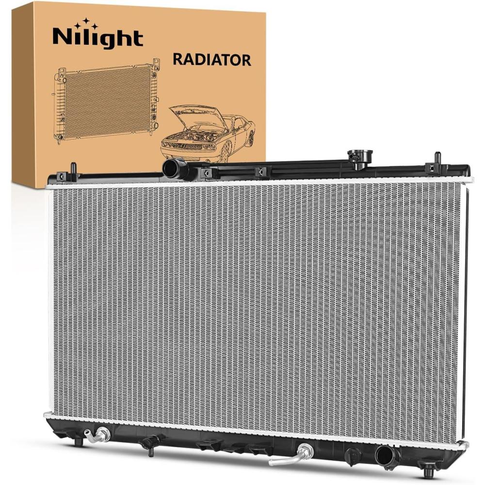 imageNilight Radiator for Toyota Camry 2002 2003 2004 2005 2006 Solara 2004 2005 2006 2007 2008 L4 24L with Transmission Oil Cooler Replace 164000H200 TO3010256Toyota Camry 19972001
