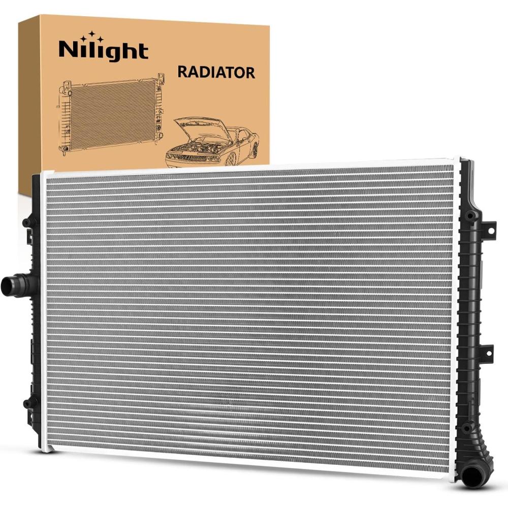 imageNilight Radiator for Volkswagen Jetta 2013 2014 2015 2016 2017 2018 Beetle 20142017 Passat 20182019 L4 18L 20L Replace 5C0121251H