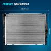 Nilight Radiator for BMW 128i 2008 2009 2010 2011 2012 2013, 325i, 328i 2007-2013, 328i xDrive 2009-2013, 330Ci 330i 330xi L6 3.0L 2006 Only Auto Trans