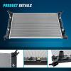 Nilight Radiator for Chevrolet Silverado 2500 HD 3500 HD, GMC Sierra 2500 HD 3500 HD 2011 2012 2013 2014 2015 2016 2017 2018 2019 Automatic Transmission