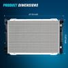 Nilight Radiator for Ford Escape 2001 2002 2003 2004 2005 2006 2007, Mazda Tribute 2001-2006, Mercury Mariner 2005-2008 3.0L V6