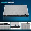 Nilight Radiator for Toyota Camry 2002 2003 2004 2005 2006, Solara 2004 2005 2006 2007 2008 L4 2.4L with Transmission Oil Cooler Replace# 164000H200, TO3010256(Toyota Camry 1997-2001)