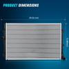 Nilight Radiator for Volkswagen Jetta 2013 2014 2015 2016 2017 2018, Beetle 2014-2017, Passat 2018-2019 L4 1.8L 2.0L, Replace# 5C0121251H
