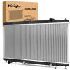 Nilight Radiator for Infiniti Q50 V6 3.5L 3.7L 2014 2015 2016 2017 2018, Engine Coolant Radiator Assembly with Transmission Oil Cooler replace# 214104GA5A, 214604GB5A