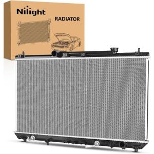 Nilight Radiator for Toyota Camry 2002 2003 2004 2005 2006, Solara 2004 2005 2006 2007 2008 L4 2.4L with Transmission Oil Cooler Replace# 164000H200, TO3010256(Toyota Camry 1997-2001)