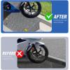 Nilight Curb Ramps 2 Pack, 5.9 inch Rise Durable Plastic Threshold Driveway Step Ramp for Scooter, Bikes, Motorcycle, Dolly, Lawn Mower