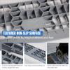 Nilight Modular Threshold Ramps, 4 Inch Rise Non‑Slip Interlocking Plastic Wheelchair Curb Doorway Ramp for Home Entry Indoor Outdoor, 2 Pack
