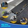 Nilight Portable Plastic Curb Ramps – 3.9″ Rise Interlocking Threshold Ramp for Scooter Wheelchair Motorcycle Dolly, Lightweight 2 Pack