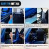 Nilight Towing Mirrors Turn Signal Puddle Lights Power Heated Adjustable Glass Manual Telescoping Folding Compatible With 1999-2007 Ford F250 F350 F450 F550 Super Duty