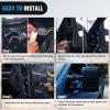 Nilight Towing Mirrors Turn Signal Puddle Lights Power Heated Adjustable Glass Manual Telescoping Folding Compatible With 2008-2016 Ford F250 F350 F450 F550 Super Duty
