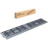 Nilight Modular Threshold Ramps, 1 Inch Rise Non‑Slip Interlocking Plastic Wheelchair Curb Doorway Ramp for Home Entry Indoor Outdoor, 2 Pack