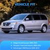 Nilight in Channel Rain Guards for Gladiator 2020 2021 2022 2023 Window Deflectors, Vent Window Visors-4PCS(Grand Caravan 2008-2023)