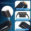 Nilight in Channel Rain Guards for Gladiator 2020 2021 2022 2023 Window Deflectors, Vent Window Visors-4PCS(Wrangler JL 2018-2024)