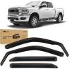 Nilight in Channel Rain Guards for Gladiator 2020 2021 2022 2023 Window Deflectors, Vent Window Visors-4PCS(RAM 2500 3500 2019-2024 Crew)