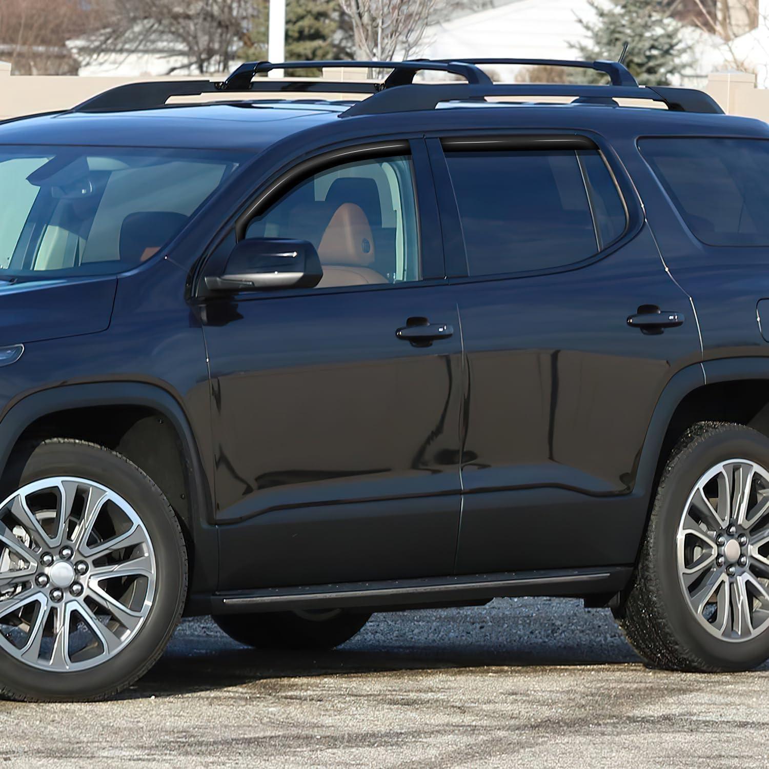 imageNilight Window Rain Guards for GMC Acadia 2017 2018 2019 2020 2021 2022 2023 Window Deflectors Vent Window Visors4 Pieces