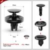 Nilight 100PCS Nylon Bumper Rivet Fender Clips OEM Replaces Nissan: 01553-093210 8mm,1PC Bonus Fastener Remover(For Toyota Lexus)