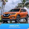 Nilight in-Channel Rain Guards for Frontier Crew Cab 2022 2023 2024 2025, Vent Window Visors, Original Window Deflectors-4PCS(Nissan Rogue 2014-2020)