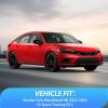 Nilight in-Channel Rain Guards for Honda Passport 2019 2020 2021 2022 2023 2024 2025, Vent Window Visors, Original Window Deflectors-4PCS(Honda Civic Hatchbac 2022-2024)