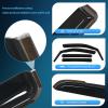 Nilight in-Channel Rain Guards for Honda Passport 2019 2020 2021 2022 2023 2024 2025, Vent Window Visors, Original Window Deflectors-4PCS(Honda Passport 2019-2025)
