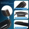 Nilight in-Channel Rain Guards for Honda Passport 2019 2020 2021 2022 2023 2024 2025, Vent Window Visors, Original Window Deflectors-4PCS(Hyundai Tucson 2021-2025)