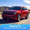 Nilight in-Channel Rain Guards for Honda Passport 2019 2020 2021 2022 2023 2024 2025, Vent Window Visors, Original Window Deflectors-4PCS(Volkswagen Atlas 2018-2025)