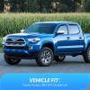 Nilight in-Channel Rain Guards for Toyota Tundra Crew Max 2007 2008 2009 2010 2011 2012 2013 2014 2015 2016 2017 2018 2019 2020 2021, Vent Window Visors, Original Window Deflectors-4PCS(Tacoma 2005-2015 Double Cab)
