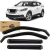 Nilight in-Channel Rain Guards for Kicks 2018 2019 2020 2021 2022 2023 2024, Vent Window Visors, Original Window Deflectors-4PCS