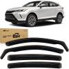 Nilight in-Channel Rain Guards for Toyota Tundra Crew Max 2007 2008 2009 2010 2011 2012 2013 2014 2015 2016 2017 2018 2019 2020 2021, Vent Window Visors, Original Window Deflectors-4PCS(Venza 2021-2024)