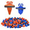 Nilight 100Pcs Rocker Moulding Clip &Wheel Flare Moulding Clip with Sealer Replace Toyota 75495-35010 75397-35010, 2 Years Warranty