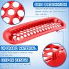 Nilight Grill Inserts fit for Jeep Wrangler Front Grille Mesh Inserts & Headlight Cover Set for JK JKU Unlimited Sports Sahara Freedom Rubicon 2007-2018 Clip-in Trim Exterior Accessories Red 9 Pcs(Jeep Wrangler JK 2007-2018  Red)