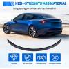 Nilight Spoiler Fit for Tesla Model Y 2020 2021 2022 2023 2024 Spoilers for Cars Rear Spoiler Wing Sporty Rear Trunk Lip Exterior Accessories Easy No-Drill Installation ABS Carbon Fiber Pattern(Tesla Model 3 Highland 2024 Glossy Carbon Fiber)