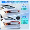 Nilight Spoiler Fit for Tesla Model Y 2020 2021 2022 2023 2024 Spoilers for Cars Rear Spoiler Wing Sporty Rear Trunk Lip Exterior Accessories Easy No-Drill Installation ABS Carbon Fiber Pattern(Tesla Model 3 2017-2023 Glossy Carbon Fiber)