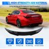 Nilight Spoiler Fit for Tesla Model Y 2020 2021 2022 2023 2024 Spoilers for Cars Rear Spoiler Wing Sporty Rear Trunk Lip Exterior Accessories Easy No-Drill Installation ABS Carbon Fiber Pattern(Infiniti Q50 2014-2024 Glossy Black)