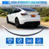 Nilight Spoiler Fit for Tesla Model Y 2020 2021 2022 2023 2024 Spoilers for Cars Rear Spoiler Wing Sporty Rear Trunk Lip Exterior Accessories Easy No-Drill Installation ABS Carbon Fiber Pattern(Tesla Model Y 2020-2024 Matte Carbon Fiber)
