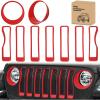 Jeep Wrangler JL 2018-2023  Red