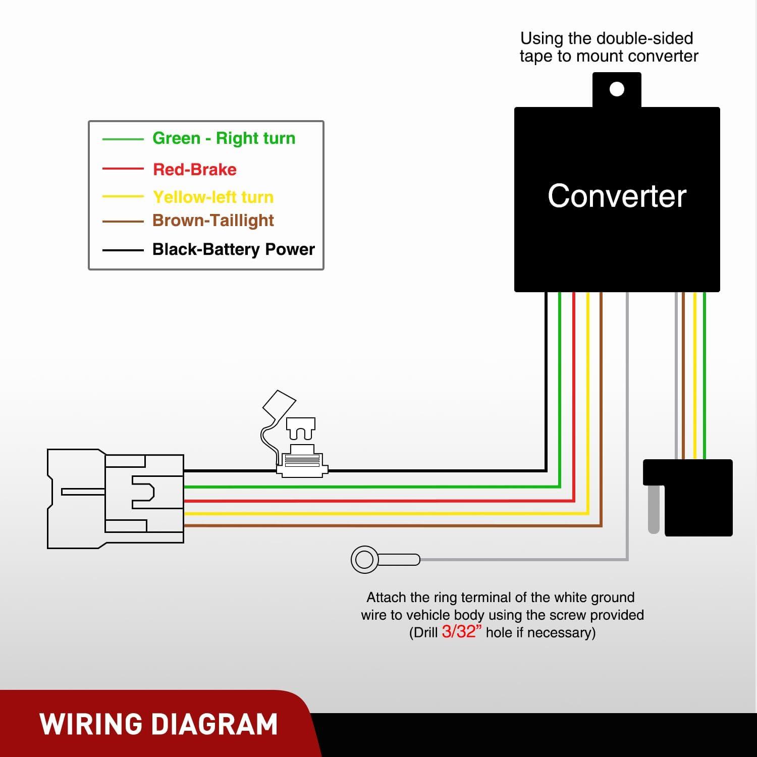 imageNilight 4 Pin Trailer Wiring Harness Kit 56040 Compatible with Subaru 2009 2010 2011 2012 2013 2014 2015 2016 2017 2018 2019 2020 2021 2022 2023 2024 Forester Outback XV Crosstrek Forester AscentSubaru 20092024