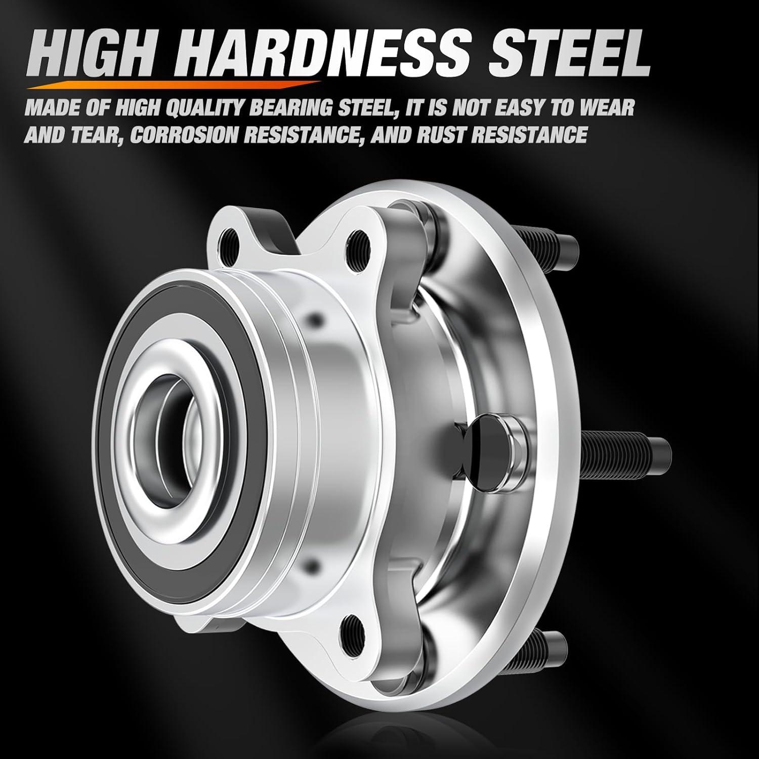 imageNilight Front Wheel Hub and Bearing Assembly for Chevy Impala 2000 2002 2003 2004 2005 2006 20072011 Buick Lacrosse Allure 20052009 Cadillac DTS Eldorado Buick Century 5 Lug wABS OEM 513121Ford Explorer 20112019