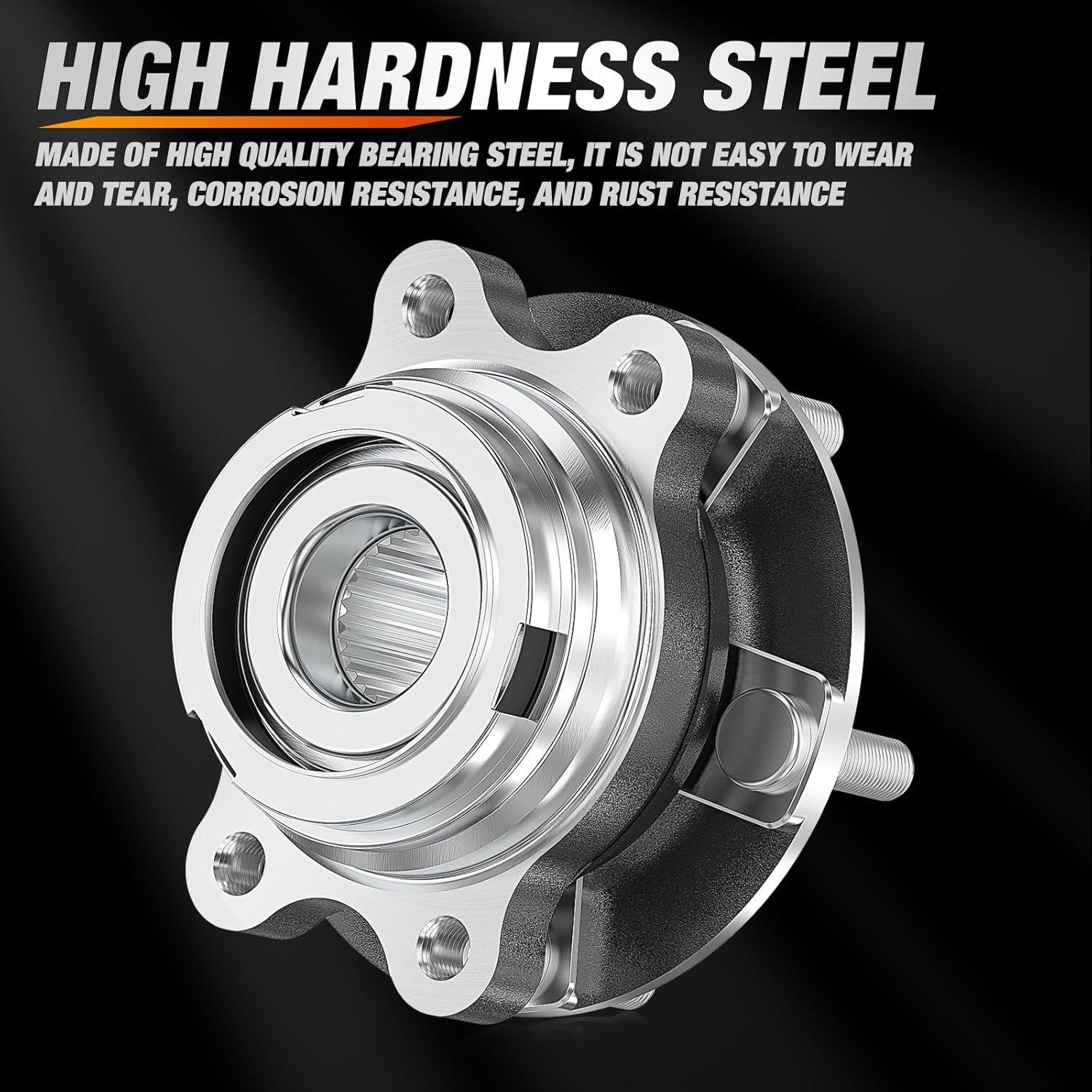 imageNilight Front Wheel Hub and Bearing Assembly for Chevy Impala 2000 2002 2003 2004 2005 2006 20072011 Buick Lacrosse Allure 20052009 Cadillac DTS Eldorado Buick Century 5 Lug wABS OEM 513121Nissan Altima 20072018 Front