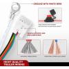 Nilight 4 Pin Trailer Wiring Harness Kit 56040 Compatible with Subaru 2009 2010 2011 2012 2013 2014 2015 2016 2017 2018 2019 2020 2021 2022 2023 2024 Forester Outback XV Crosstrek Forester Ascent(Subaru 2009-2024)