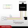 Nilight 4 Pin Trailer Wiring Harness Kit 56040 Compatible with Subaru 2009 2010 2011 2012 2013 2014 2015 2016 2017 2018 2019 2020 2021 2022 2023 2024 Forester Outback XV Crosstrek Forester Ascent(Honda CRV 2017-2024)