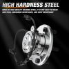 Nilight Front Wheel Hub and Bearing Assembly for Chevy Impala 2000 2002 2003 2004 2005 2006 2007-2011, Buick Lacrosse Allure 2005–2009, Cadillac DTS Eldorado, Buick Century, 5 Lug w/ABS, OEM 513121(Grand Caravan 2008-2012 Rear)