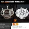 Nilight Front Wheel Hub and Bearing Assembly for Chevy Impala 2000 2002 2003 2004 2005 2006 2007-2011, Buick Lacrosse Allure 2005–2009, Cadillac DTS Eldorado, Buick Century, 5 Lug w/ABS, OEM 513121(Grand Caravan 2008-2016 Front)