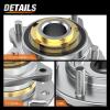 Nilight Front Wheel Hub and Bearing Assembly for Chevy Impala 2000 2002 2003 2004 2005 2006 2007-2011, Buick Lacrosse Allure 2005–2009, Cadillac DTS Eldorado, Buick Century, 5 Lug w/ABS, OEM 513121(Toyota Tacoma 2005-2019 2WD)