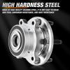 Nilight Front Wheel Hub and Bearing Assembly for Chevy Impala 2000 2002 2003 2004 2005 2006 2007-2011, Buick Lacrosse Allure 2005–2009, Cadillac DTS Eldorado, Buick Century, 5 Lug w/ABS, OEM 513121(Ford Explorer 2011-2019)