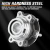 Nilight Front Wheel Hub and Bearing Assembly for Chevy Impala 2000 2002 2003 2004 2005 2006 2007-2011, Buick Lacrosse Allure 2005–2009, Cadillac DTS Eldorado, Buick Century, 5 Lug w/ABS, OEM 513121(Nissan Altima 2007-2018 Front)