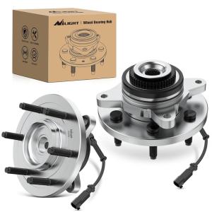 Nilight Front Wheel Hub and Bearing Assembly for Chevy Impala 2000 2002 2003 2004 2005 2006 2007-2011, Buick Lacrosse Allure 2005–2009, Cadillac DTS Eldorado, Buick Century, 5 Lug w/ABS, OEM 513121(Ford F-150 2011-2014 4WD)