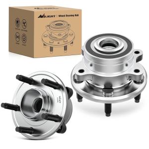 Nilight Front Wheel Hub and Bearing Assembly for Chevy Impala 2000 2002 2003 2004 2005 2006 2007-2011, Buick Lacrosse Allure 2005–2009, Cadillac DTS Eldorado, Buick Century, 5 Lug w/ABS, OEM 513121(Ford Explorer 2011-2019)